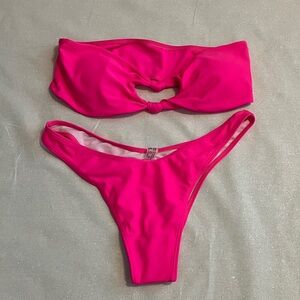 Xhilaration Hot Pink Bikini Set